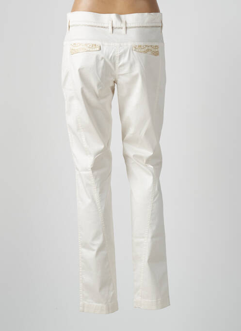 Pantalon slim beige AVENTURES DES TOILES pour femme