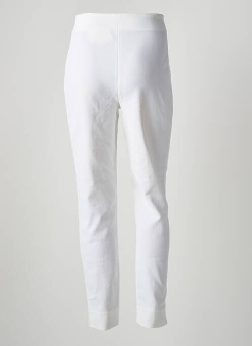 Pantalon slim beige LECOMTE pour femme