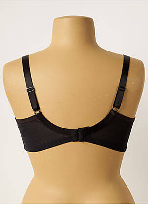 Soutien-gorge effet matière satinée haut soutien-gorge push-up noir ELOMI femme