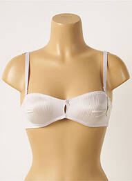 Soutien-gorge sans armature haut bandeau violet WARNER'S femme