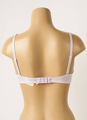 Soutien-gorge sans armature haut bandeau violet WARNER'S femme