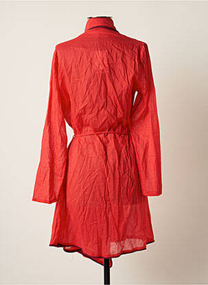 Veste kimono col châle rouge LA FIANCEE DU MEKONG femme