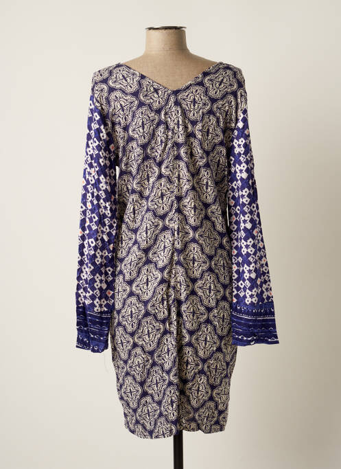 Robe mi-longue bleu LA FIANCEE DU MEKONG pour femme