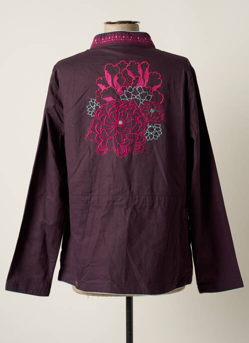 Veste casual violet LA FIANCEE DU MEKONG pour femme
