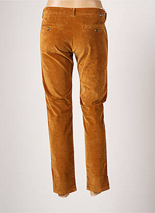 Pantalon droit stretch taille normale marron REIKO femme