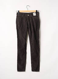 Pantalon slim skinny taille normale gris REIKO femme