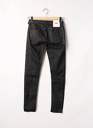 Pantalon 7/8 stretch taille normale noir REIKO femme