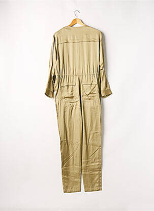 Combi-pantalon coupe fluide manches longues vert BARBARA BUI femme
