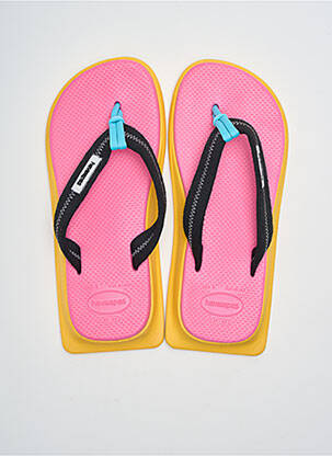 Tongs bout rond bout rond rose HAVAIANAS unisexe