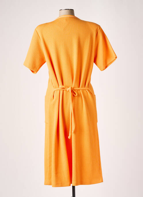 Chemise de nuit orange VANIA pour femme