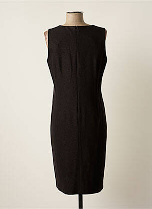Robe mi-longue sans manche sans manche noir JEAN DELFIN femme