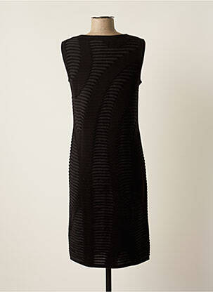 Robe mi-longue sans manche sans manche noir VIRIATO femme