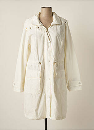 Parka manches longues sans capuche beige FRANK EDEN femme