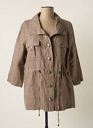 Veste casual coupe droite gris MERI & ESCA femme