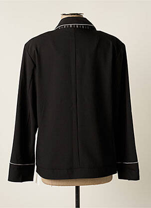 Veste casual coupe droite noir HUCKE WOMAN femme