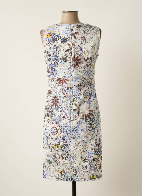 Robe mi-longue bleu PAUSE CAFE pour femme