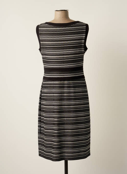 Robe mi-longue noir JOSEPH RIBKOFF pour femme