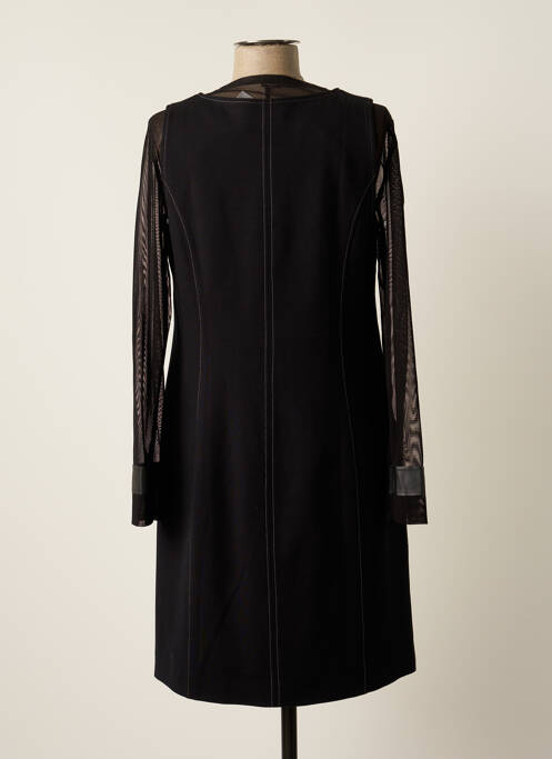 Robe mi-longue noir K'TENDANCES femme