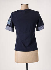 T-shirt bleu PAUSE CAFE pour femme seconde vue