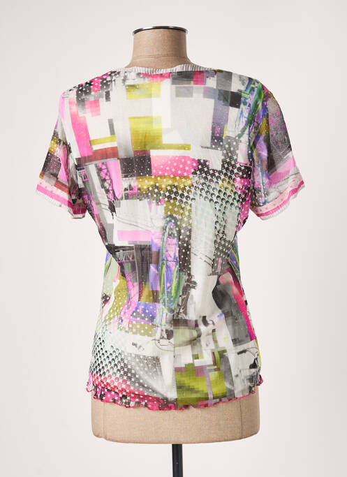 Top rose GUY DUBOUIS pour femme