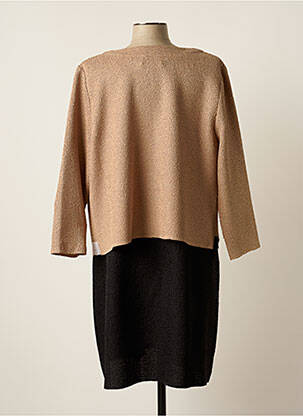 Ensemble robe type de veste casual beige JOSEPH RIBKOFF femme