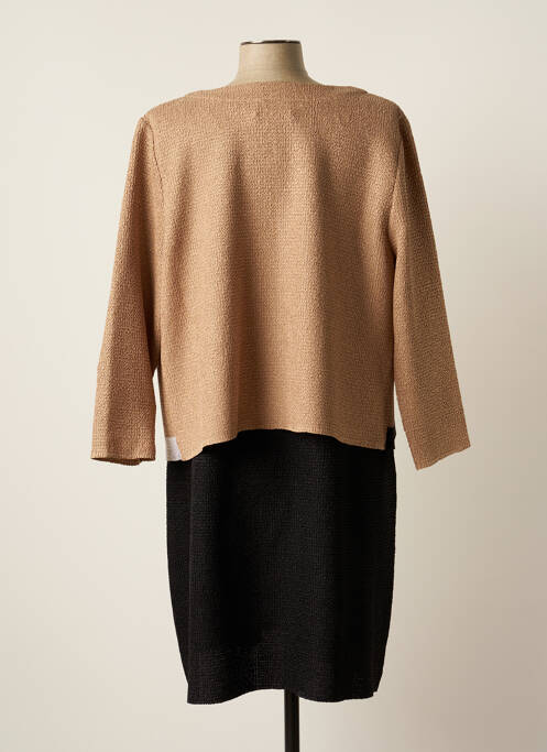 Ensemble robe type de veste casual beige JOSEPH RIBKOFF femme