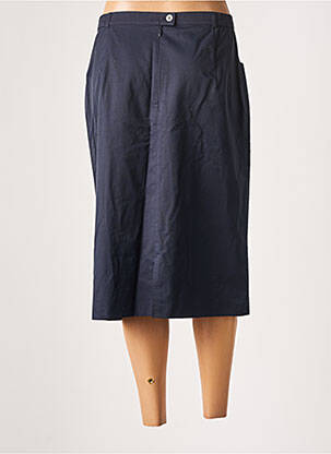 Jupe mi-longue taille normale bleu FE EDITION femme