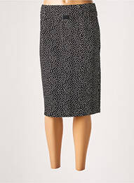 Jupe mi-longue taille normale noir GARDEUR femme
