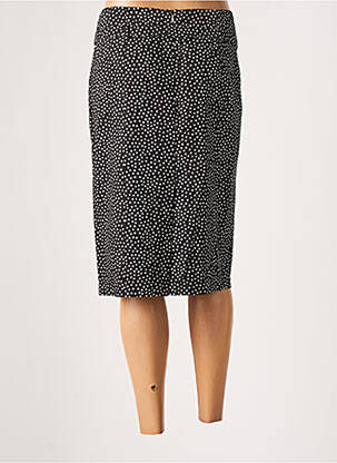Jupe mi-longue taille normale noir GARDEUR femme