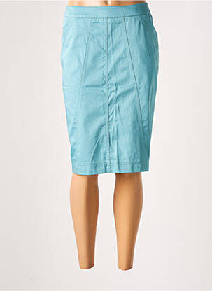 Jupe mi-longue taille normale bleu GARDEUR femme