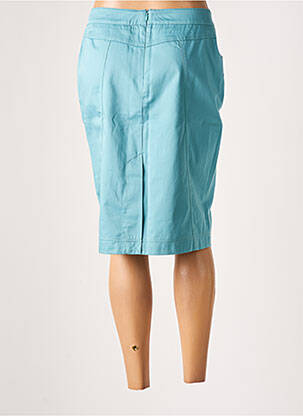 Jupe mi-longue taille normale bleu GARDEUR femme