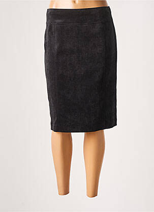 Jupe mi-longue taille normale noir SOMMERMANN femme