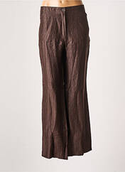 Pantalon large marron LEBEK pour femme seconde vue