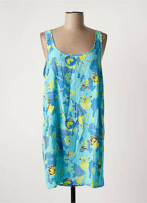 Robe de plage sans manche bleu ANITA femme