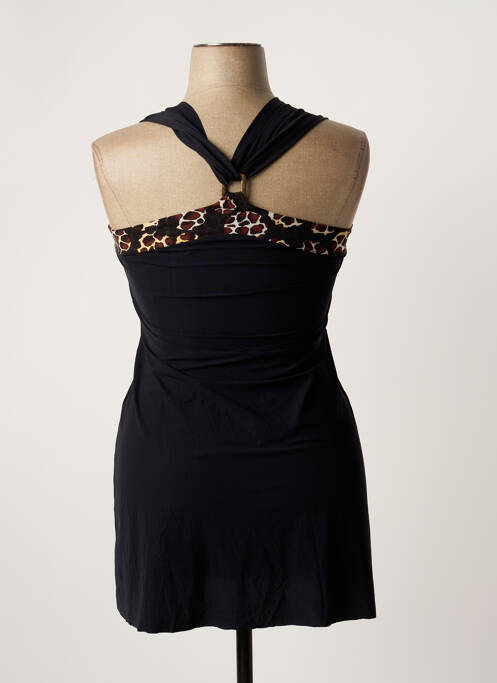 Robe de plage noir ANTIGEL femme