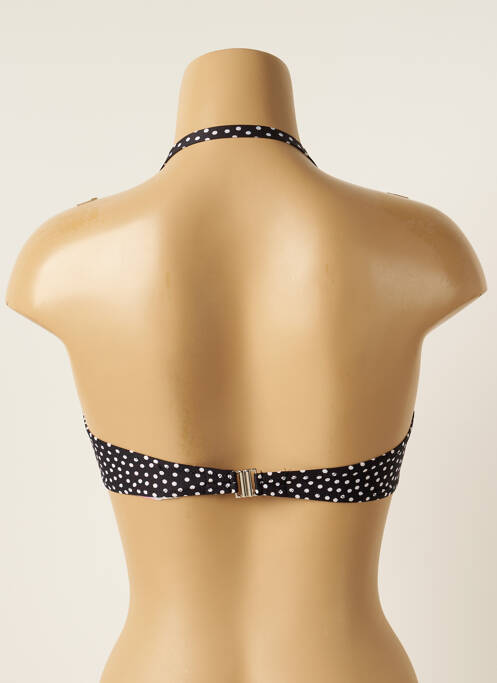 Haut de maillot de bain noir ANTIGEL pour femme