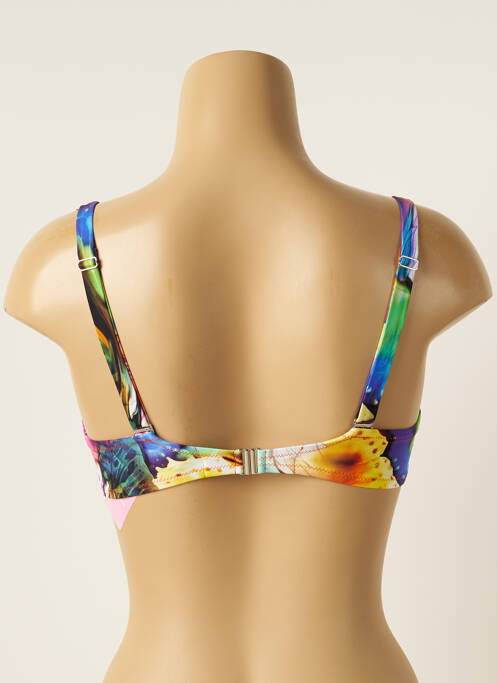 Haut de maillot de bain orange ANTIGEL pour femme