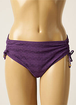 Bas de maillot de bain violet ANTIGEL pour femme