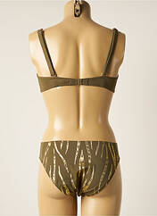 Maillot de bain 2 pièces vert ANTIGEL pour femme seconde vue