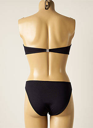 Maillot de bain 1 pièce haut bandeau haut bandeau noir ROSE POMME femme