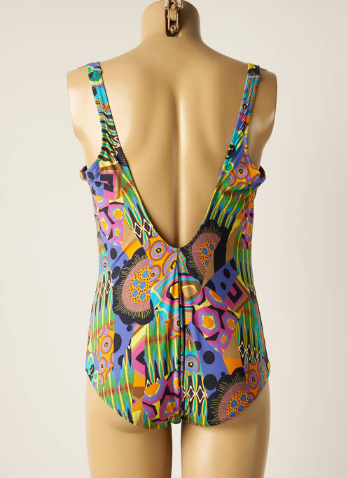 Maillot de bain 1 pièce bleu ANTIGEL pour femme