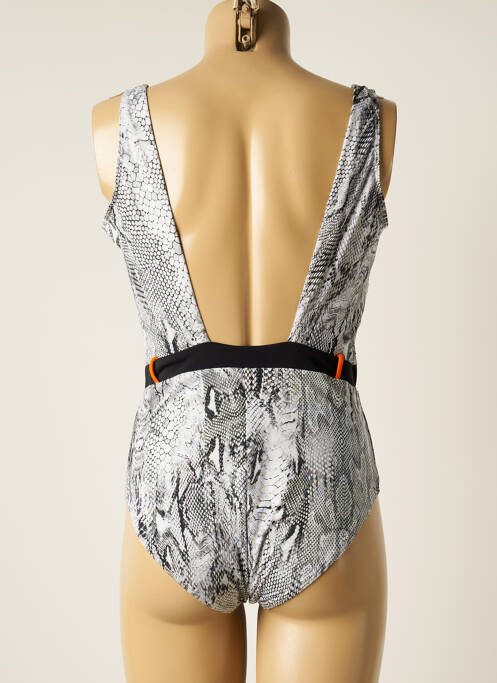 Maillot de bain 1 pièce gris SIMONE PERELE pour femme