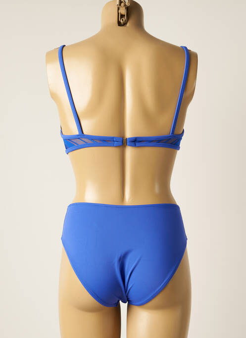 Maillot de bain 2 pièces bleu TROPIC pour femme