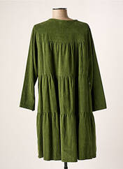 Robe mi-longue vert MADE IN ITALY pour femme seconde vue