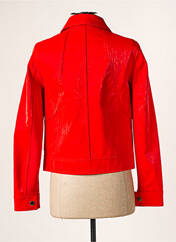 Veste simili cuir rouge DESIGUAL pour femme seconde vue