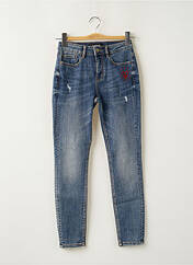 Jeans skinny bleu DESIGUAL pour femme seconde vue