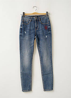 Jeans skinny bleu DESIGUAL pour femme