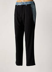 Pantalon slim noir DESIGUAL pour femme seconde vue