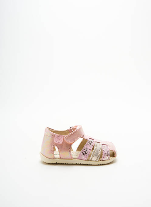 Sandales/Nu pieds rose NATURINO pour fille