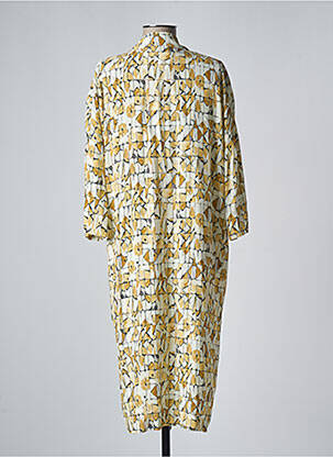 Veste casual col tailleur jaune SITA MURT femme